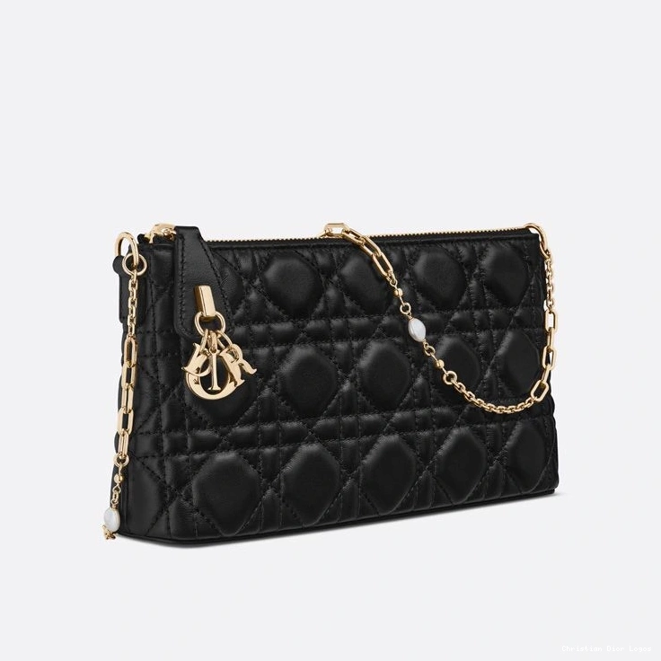 Cheap Mini Black Bag Dior Lambskin Midi Cannage 0815 Luxury